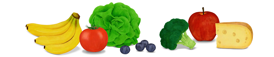 Real Food graphics